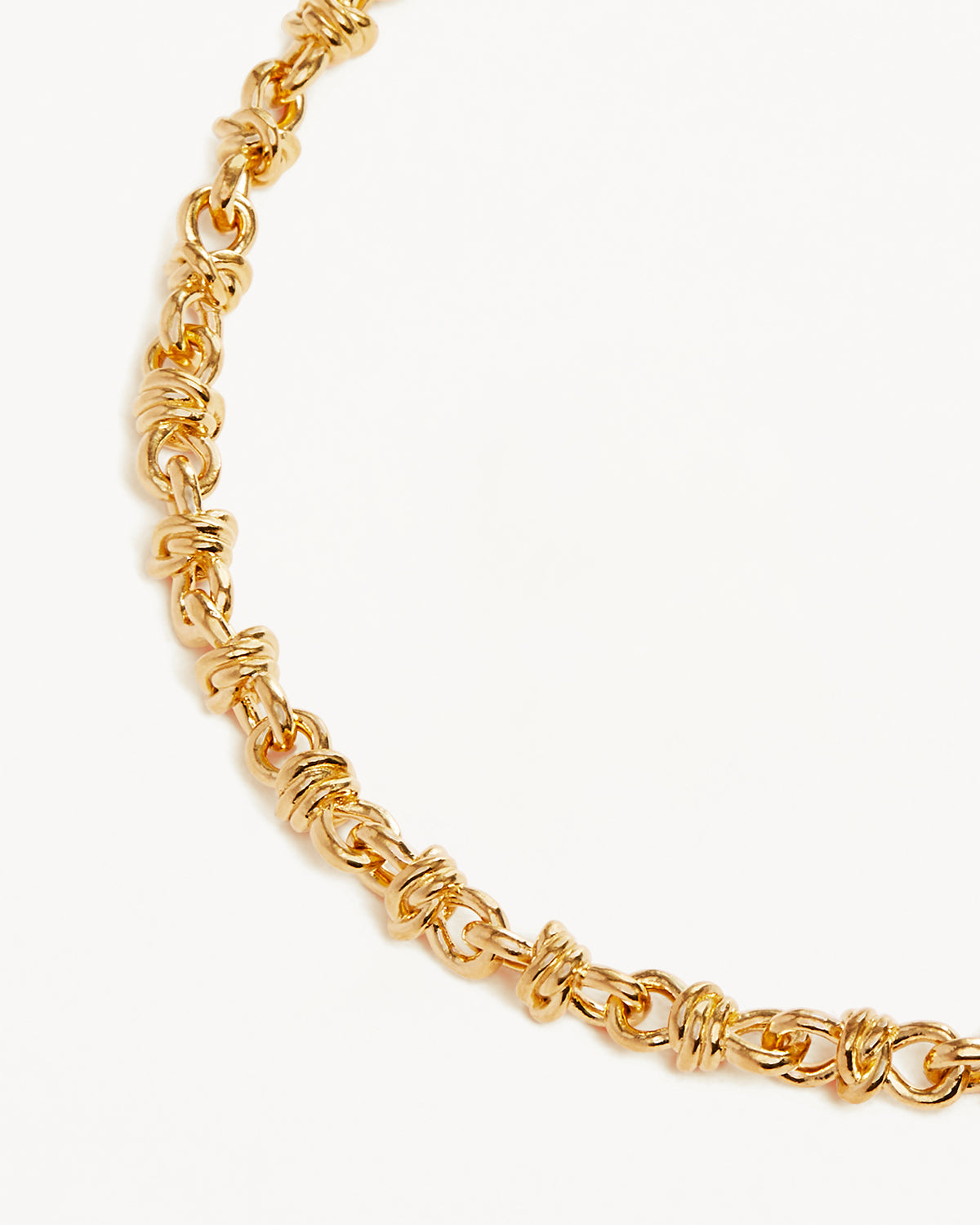 By Charlotte Entwined Bracelet, Gold