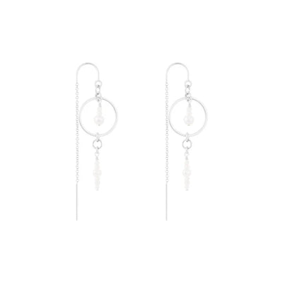 Alana Maria Sierra Earrings, Silver