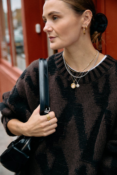 Rachel Jackson Large Evolve Hoop Earring, Gold