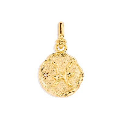 By Charlotte Cosmic Love Reversible Annex Link Pendant, Gold