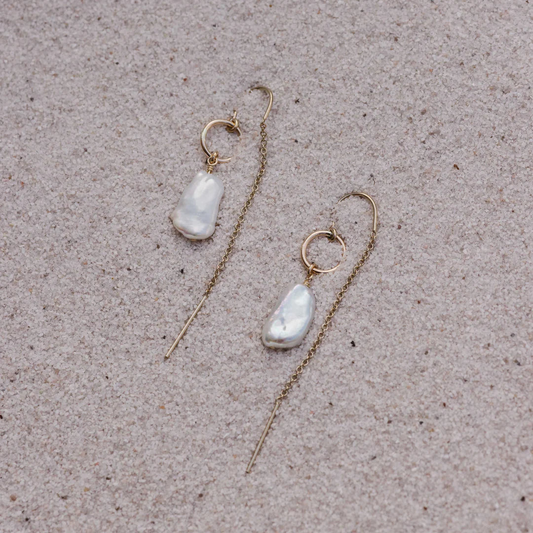 Alana Maria Dempsey Earrings, Gold