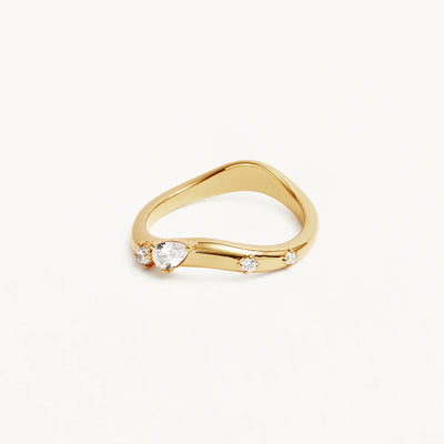 By Charlotte Chasing Tides Ring, Gold