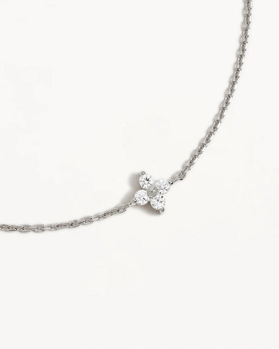 By Charlotte Crystal Bloom Bracelet, Silver
