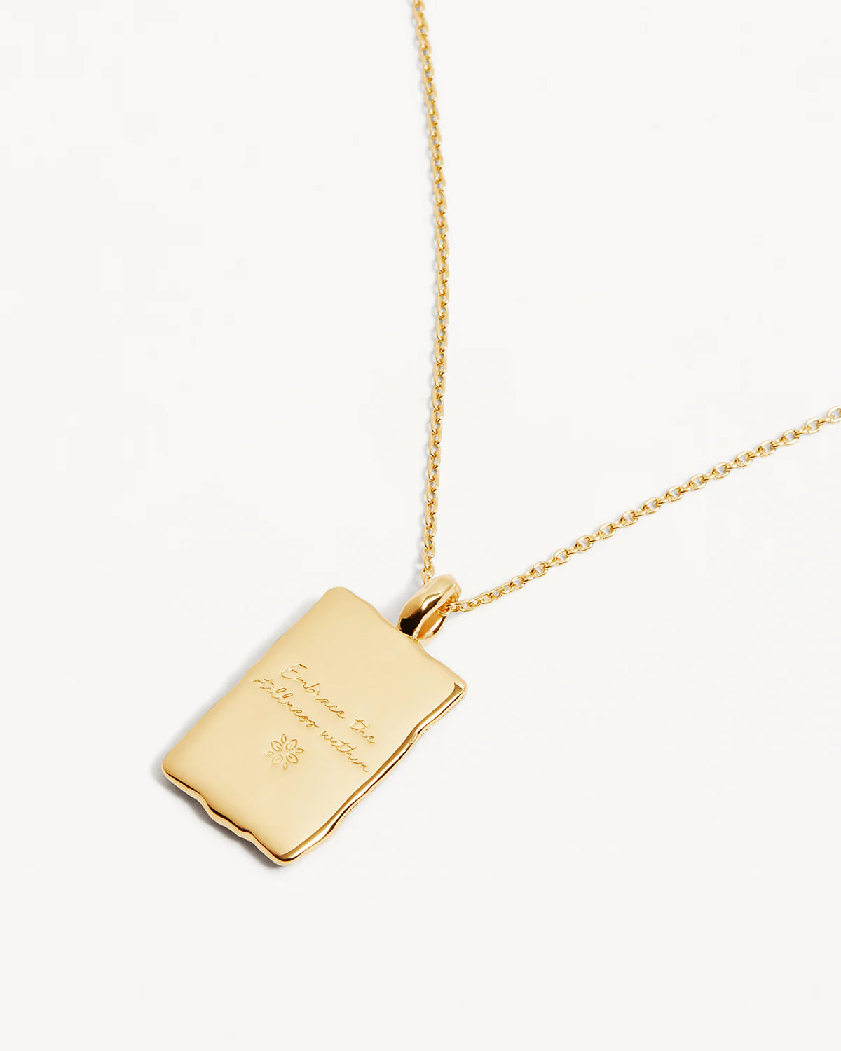 By Charlotte Embrace Stillness Necklace, Gold