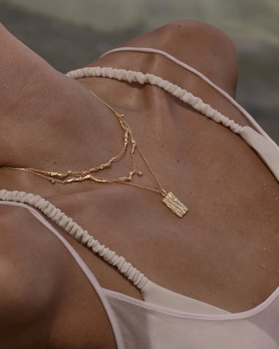 By Charlotte Embrace Stillness Necklace, Gold