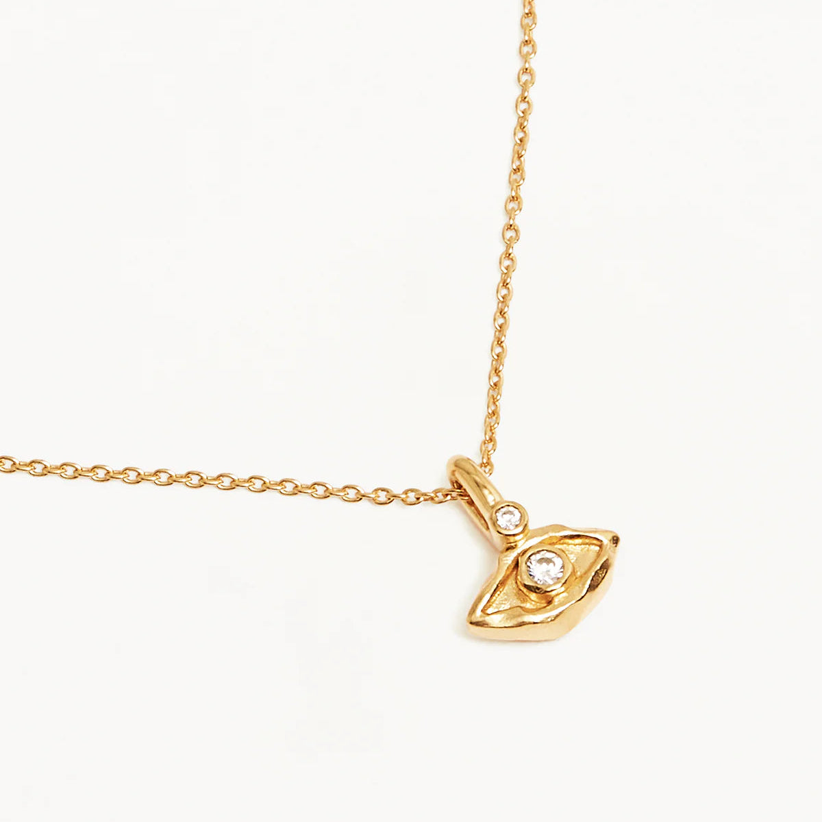 By Charlotte I am Protected Necklace, Gold or Silver