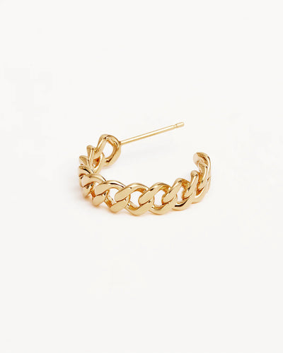 By Charlotte Radiant Curb Hoops, Gold