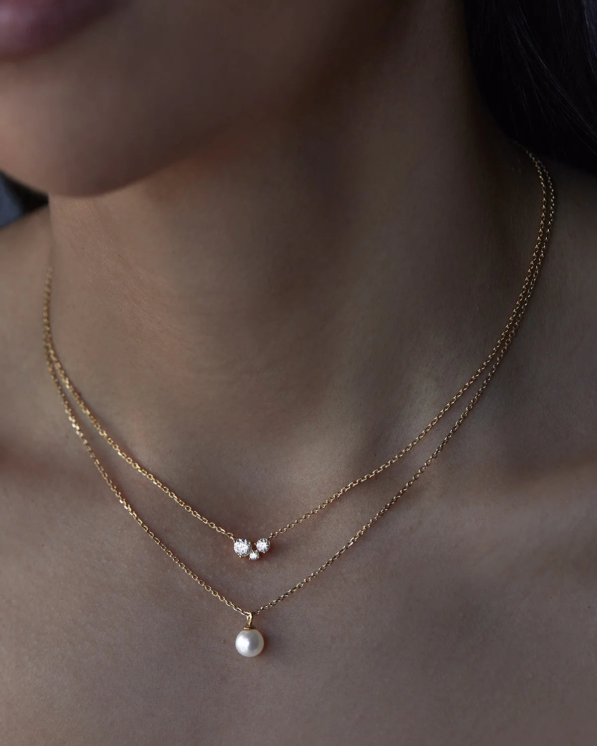 By Charlotte Whispers of Love Necklace, Gold