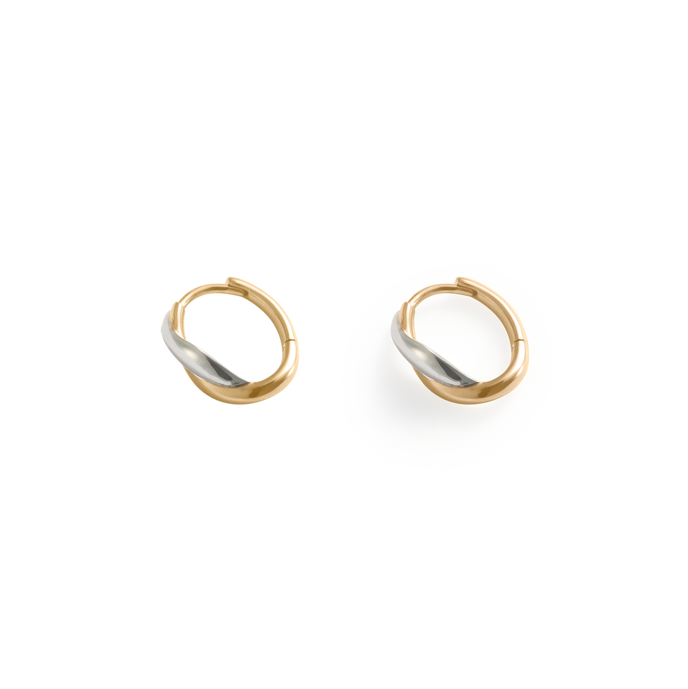 Kirstin Ash Halcyon Hoops Gold & Silver