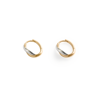 Kirstin Ash Halcyon Hoops Gold & Silver