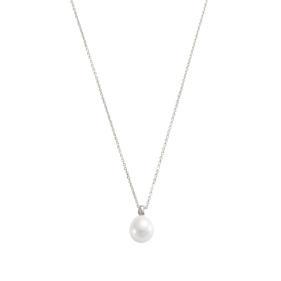 Kirstin Ash Maris Pearl Necklace, Silver