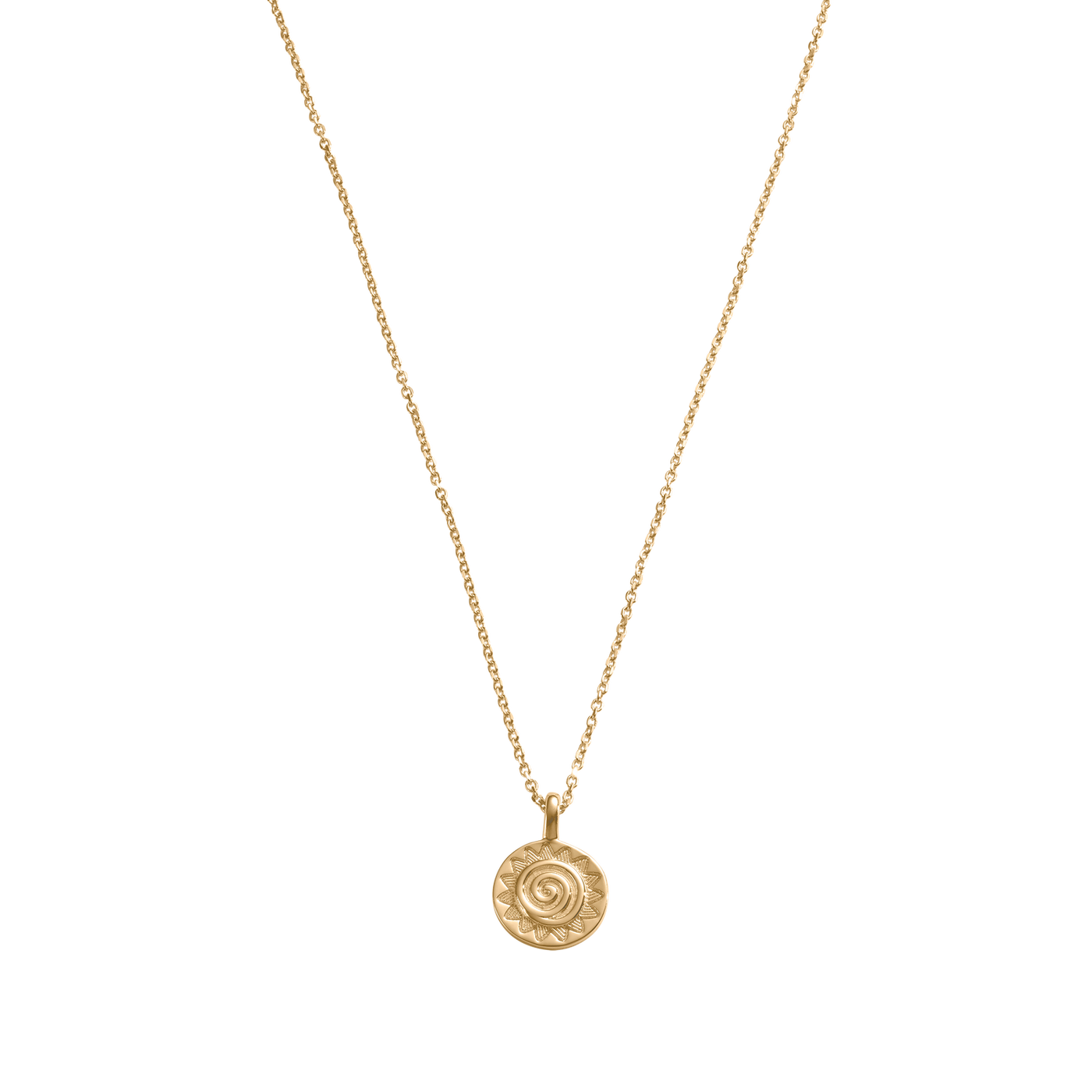 Kirstin Ash Solara Coin Necklace, Gold