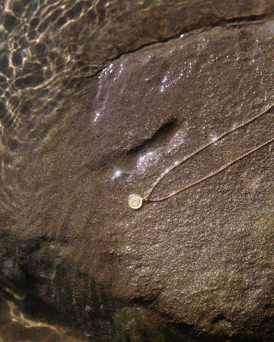 Kirstin Ash Solara Coin Necklace, Gold