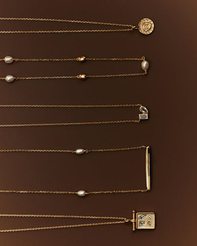 Kirstin Ash Solara Coin Necklace, Gold