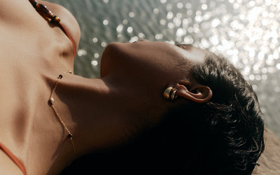 Kirstin Ash Tempo Tigers Eye Necklace, Gold