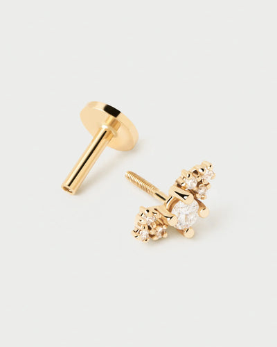 PD Paola Fine 18k Gold Diamond Amelie Cartilage Earring