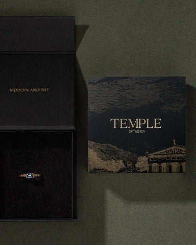 Temple of the Sun Eros Earrings, Gold