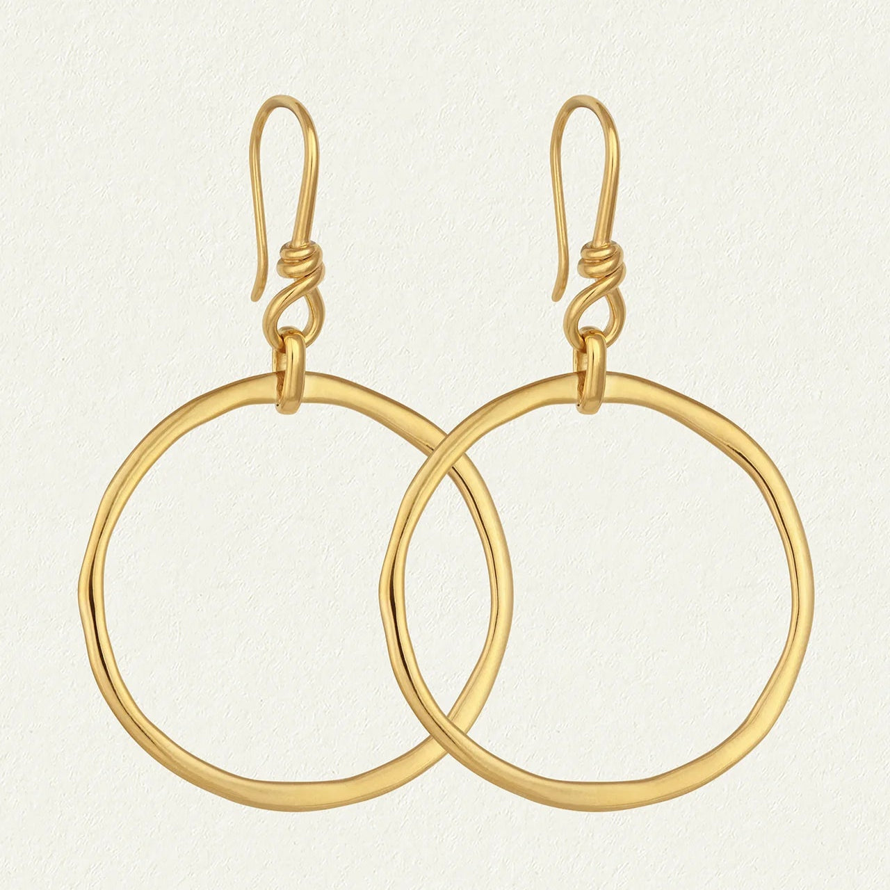 Temple of the Sun Circe Earrings, Gold