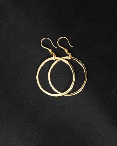 Temple of the Sun Circe Earrings, Gold