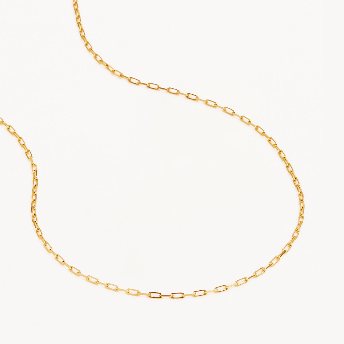 By Charlotte 18” Link Chain Necklace, Gold or Silver