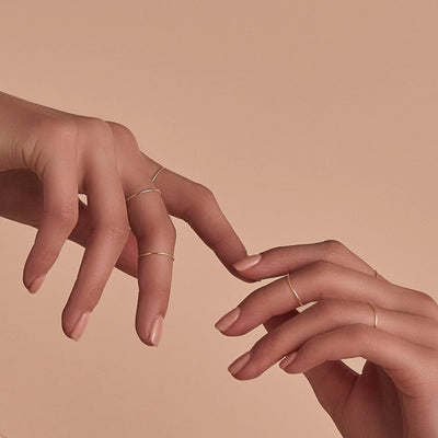 By Charlotte 14k Gold Sweet Purity Ring