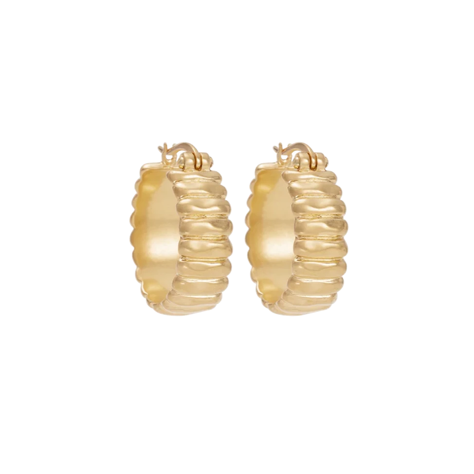 Kirstin Ash Cisco Hoops, Gold